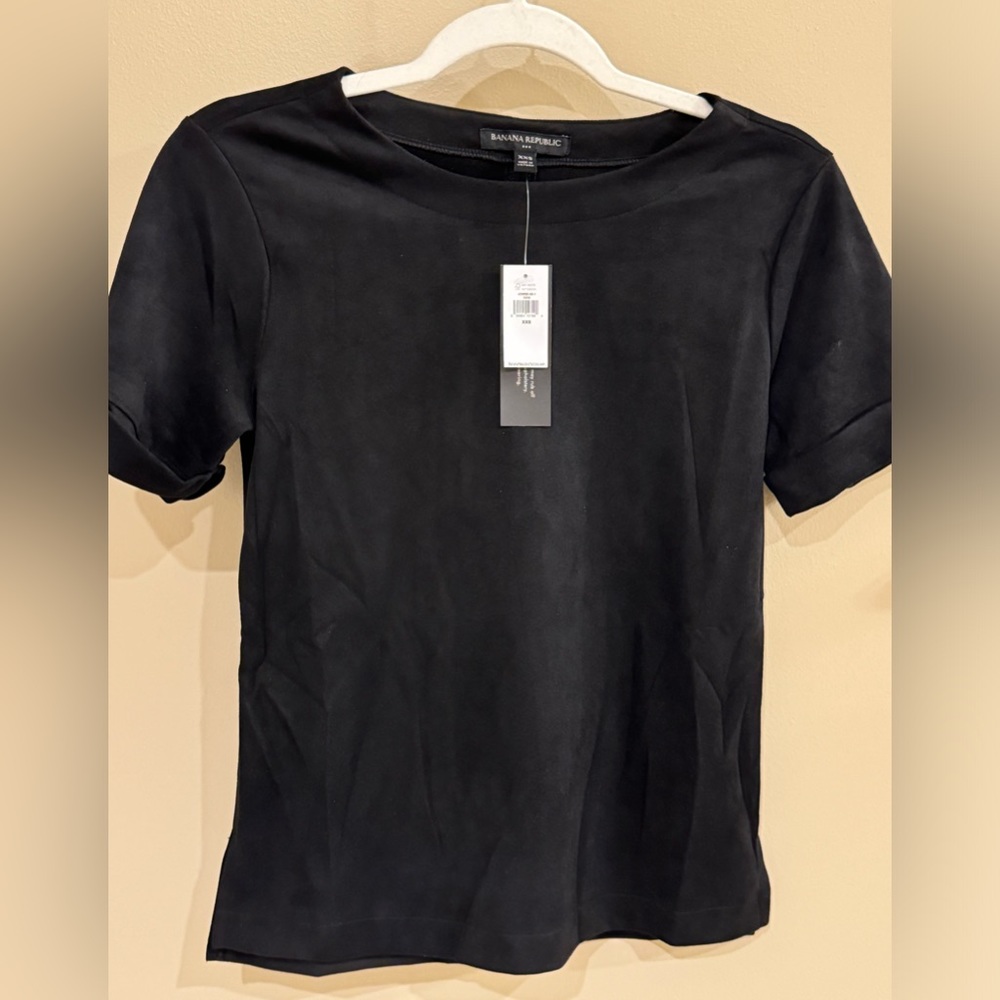 Banana republic suede shirt